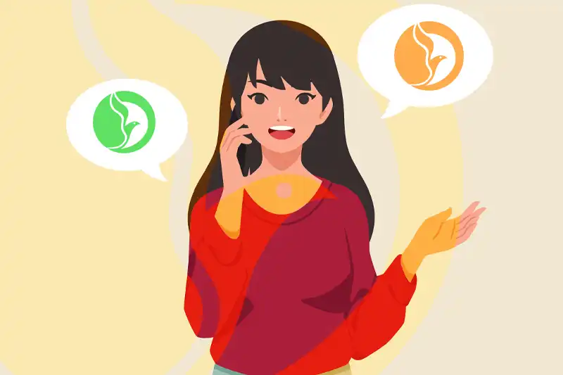 giao tiếp điện thoại