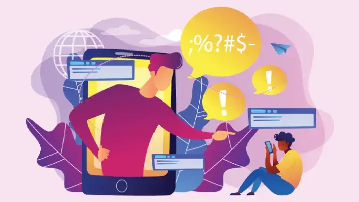 trẻ em trên không gian mạng