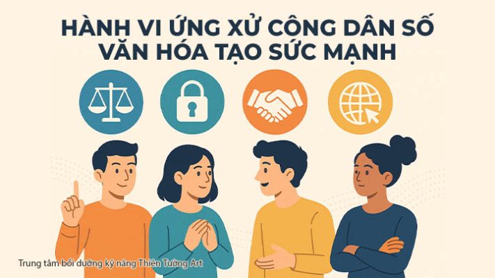 hành vi ứng xử của công dân số