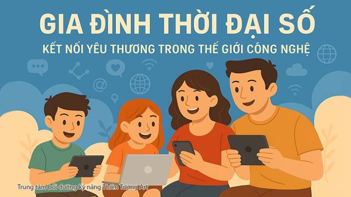 gia đình thời đại số