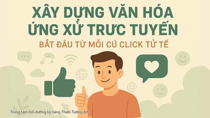 văn hoá ứng xử trực tuyến
