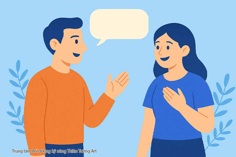 giao tiếp thân thiện, lịch sự