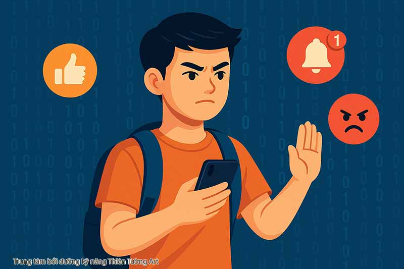 học sinh thời đại số