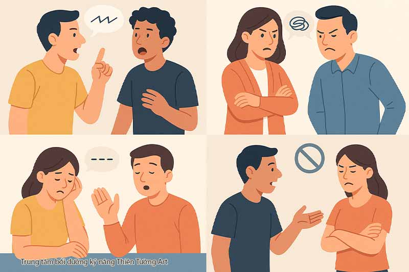 giao tiếp thân thiện, lịch sự