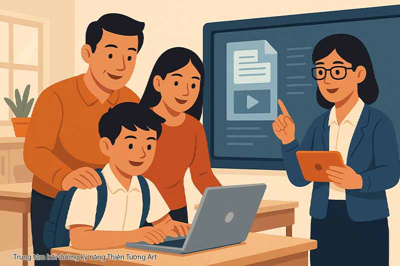 học sinh thời đại số