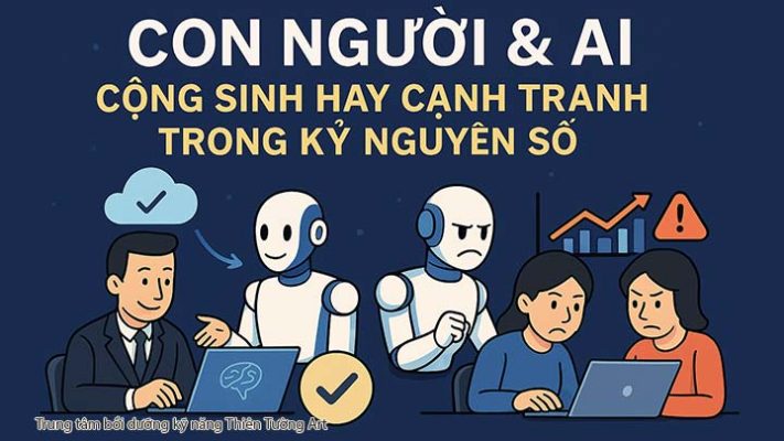 con người và AI