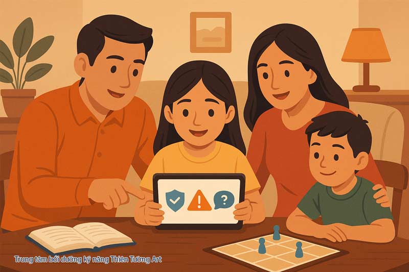 kỹ năng số trong gia đình