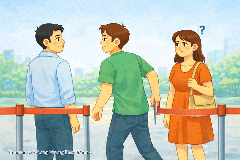 văn hoá xếp hàng