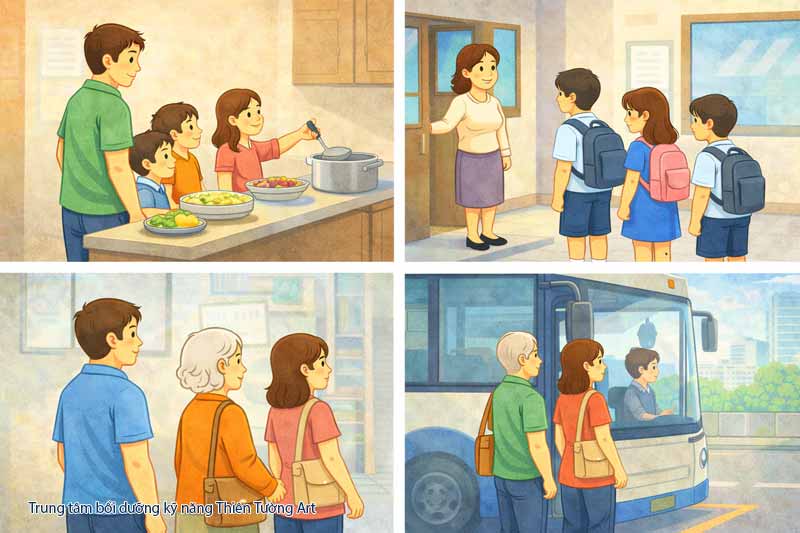 văn hoá xếp hàng