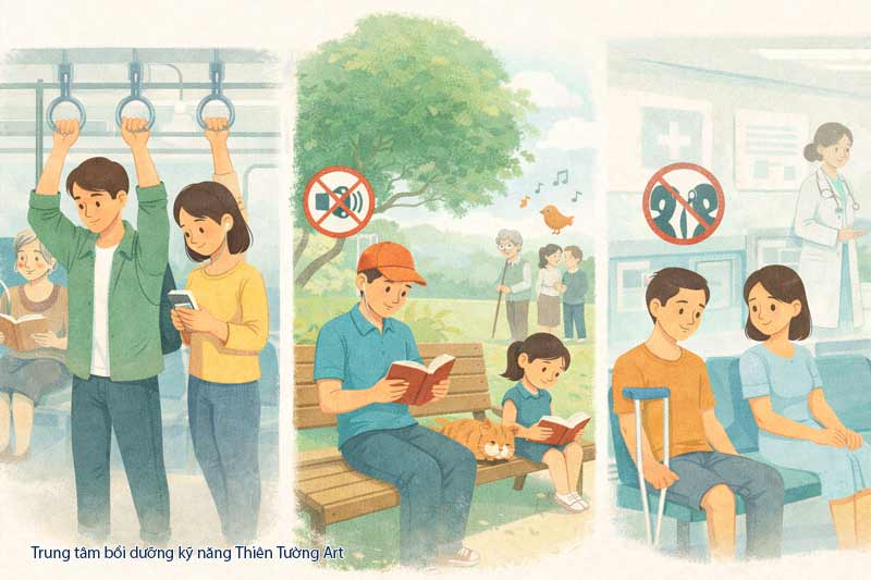 giữ trật tự nơi công cộng