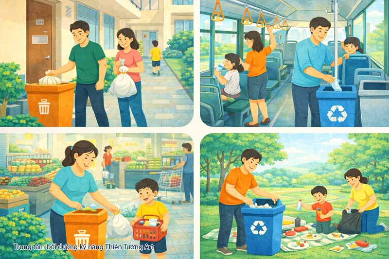 giữ vệ sinh chung