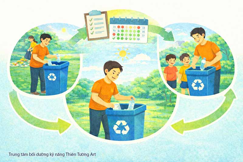 giữ vệ sinh chung