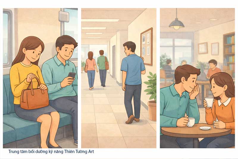 tôn trọng không gian chung