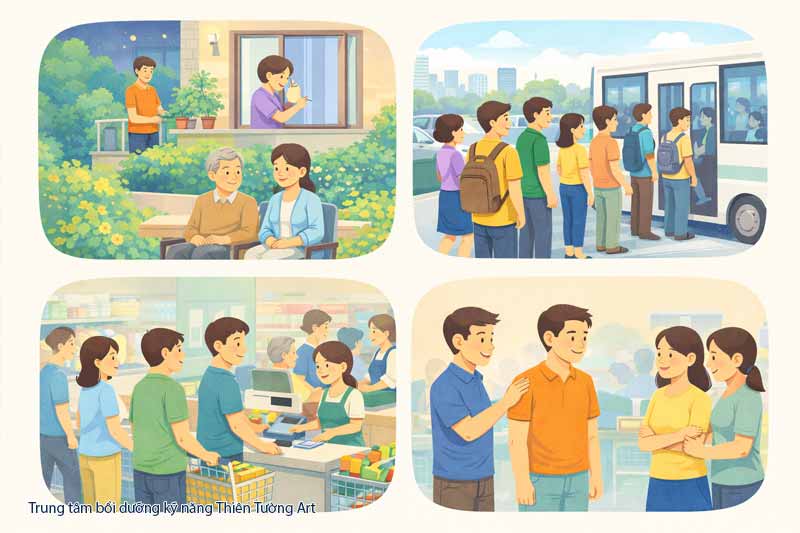 giữ trật tự nơi công cộng