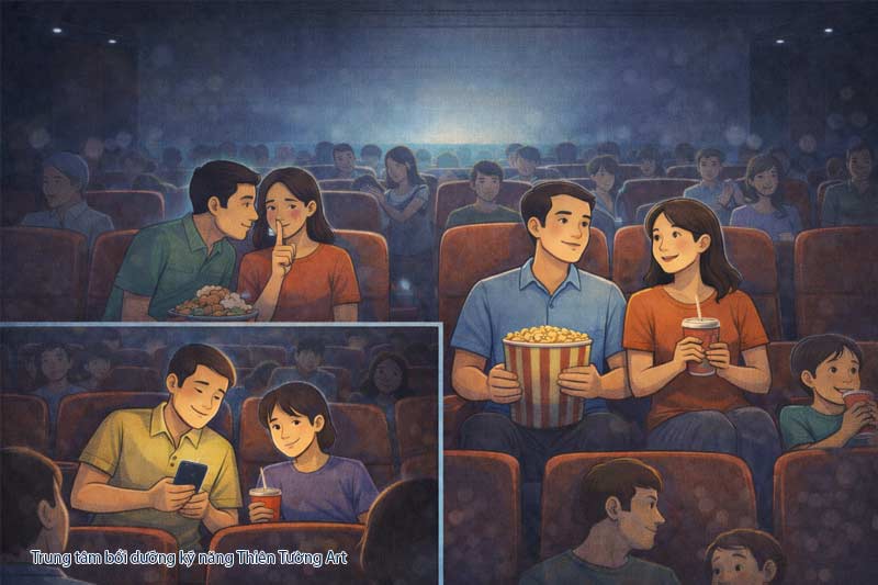 ý thức tại rạp phim