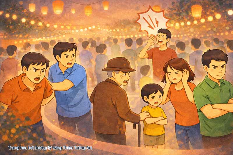 văn hóa ứng xử tại lễ hội