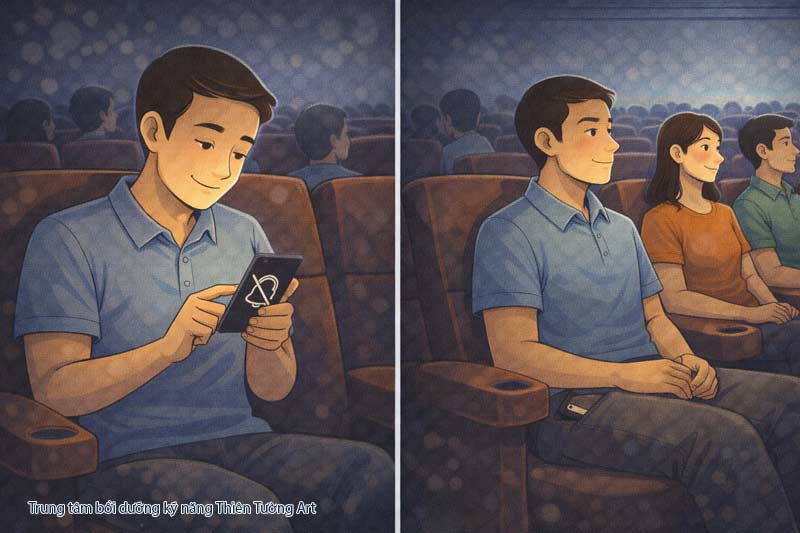 ý thức tại rạp phim