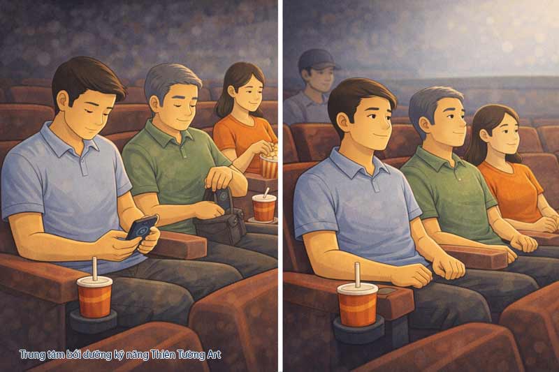 ý thức tại rạp phim