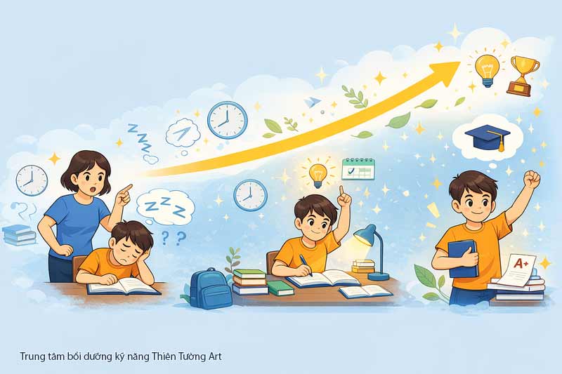 tự giác trong học tập