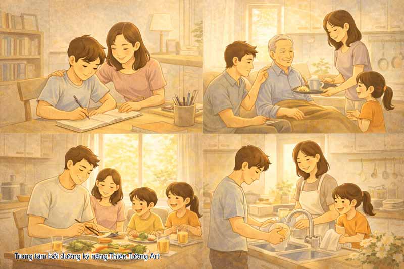 trách nhiệm với gia đình