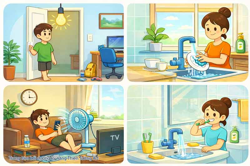 tiết kiệm điện nước
