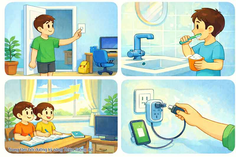 tiết kiệm điện nước