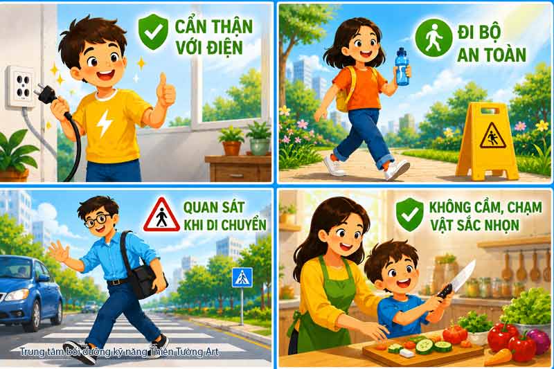 phòng tránh tai nạn thương tích