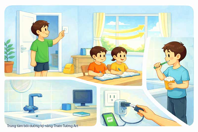 tiết kiệm điện nước