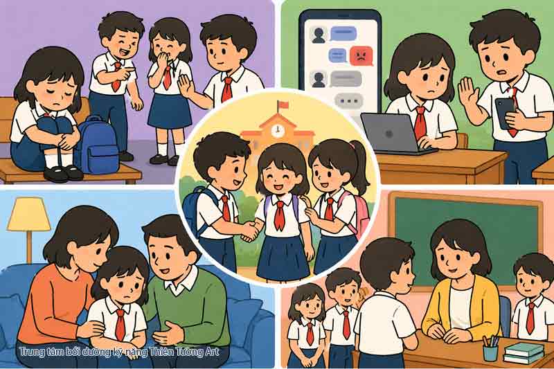 phòng chống bạo lực học đường