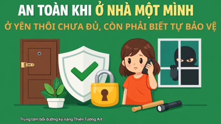 an toàn khi ở nhà một mình