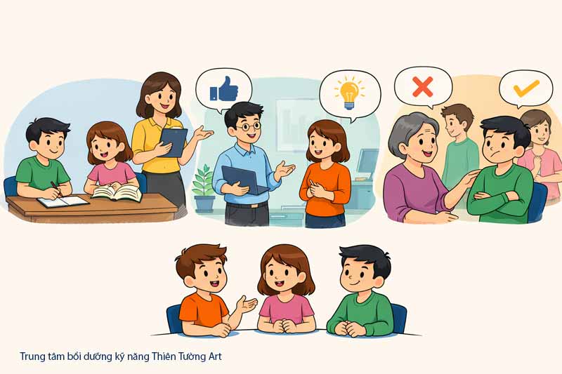 góp ý và tiếp nhận góp ý