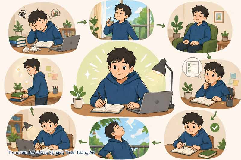 lấy lại sự tỉnh táo