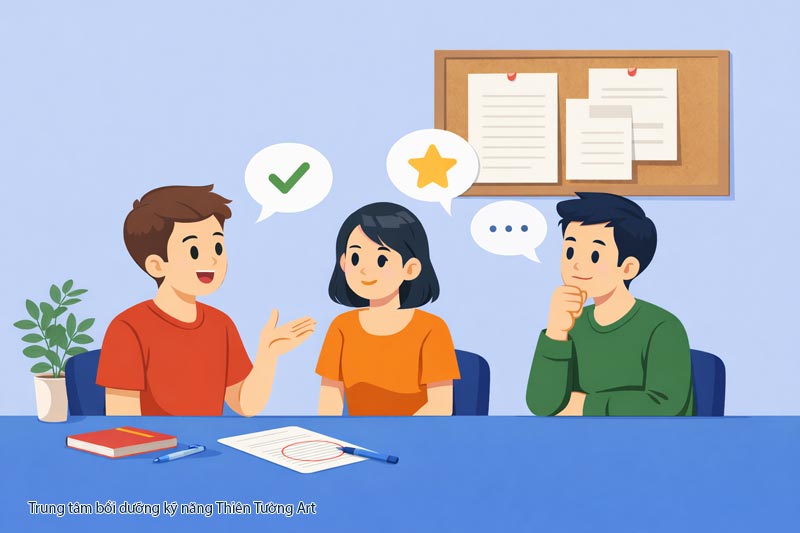 góp ý và tiếp nhận góp ý