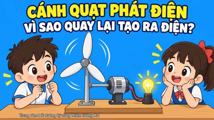 cánh quạt phát điện